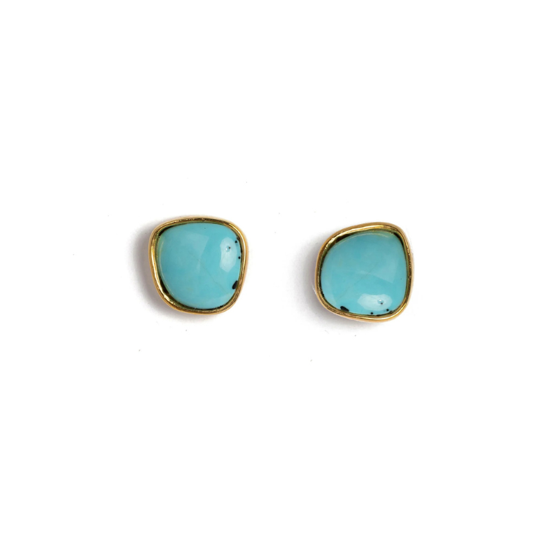 Bay Studs in Turquoise - BH&CO