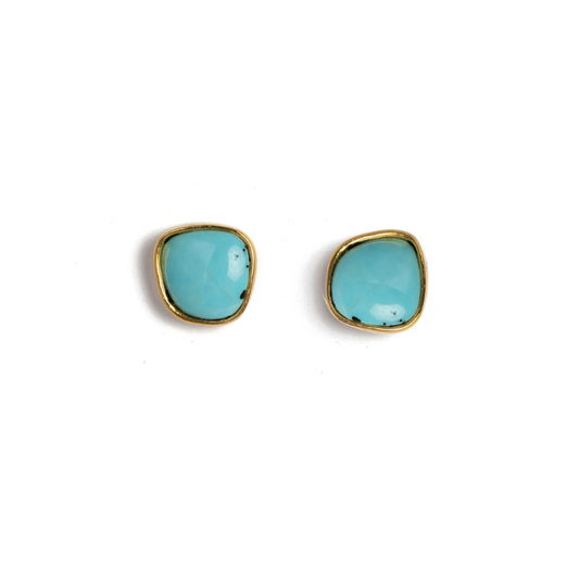 Bay Studs in Turquoise - BH&CO