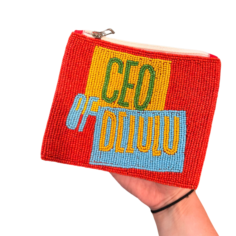 Beaded Pouch, CEO of Delulu