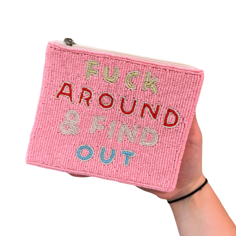 Beaded Pouch, Fuck Around