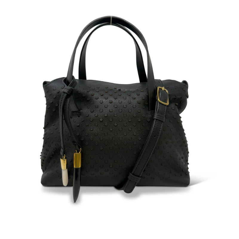Black Semi Perf Guapo Mini Tote - BH&CO