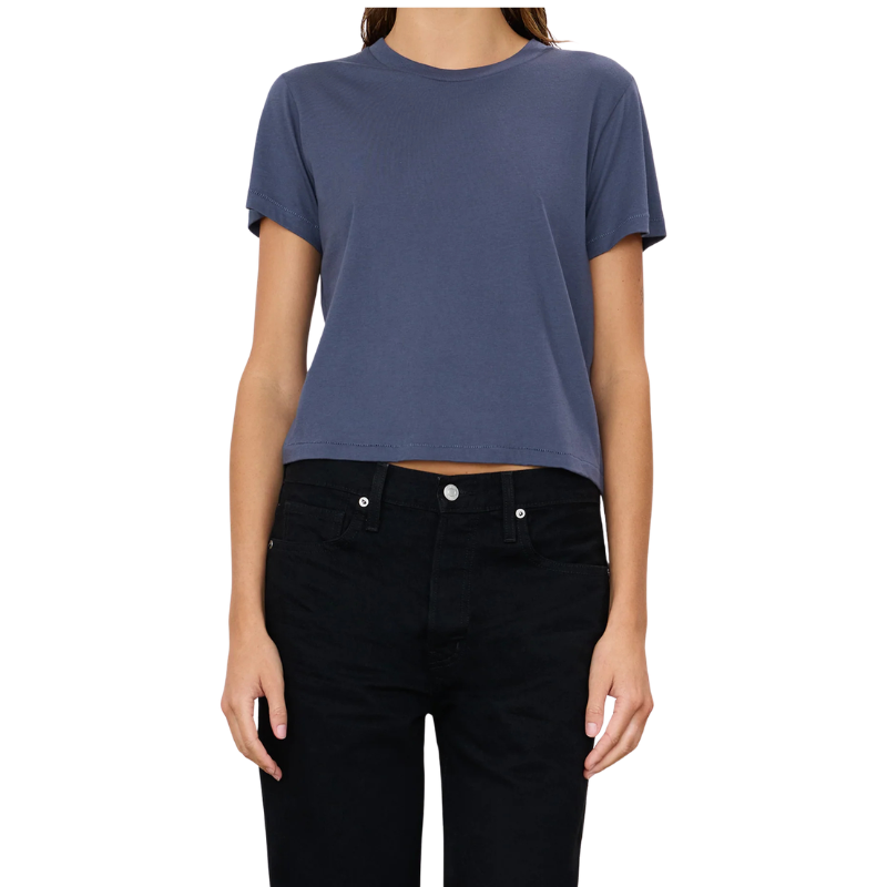 Boxy Tee Washed Navy - BH&CO