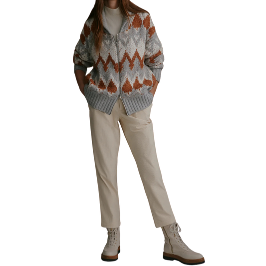 Brockley Jacquard Knit Jacket