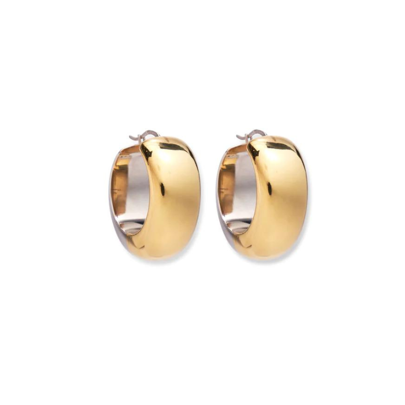 Bubble Hoops in Mixed Metal - BH&CO