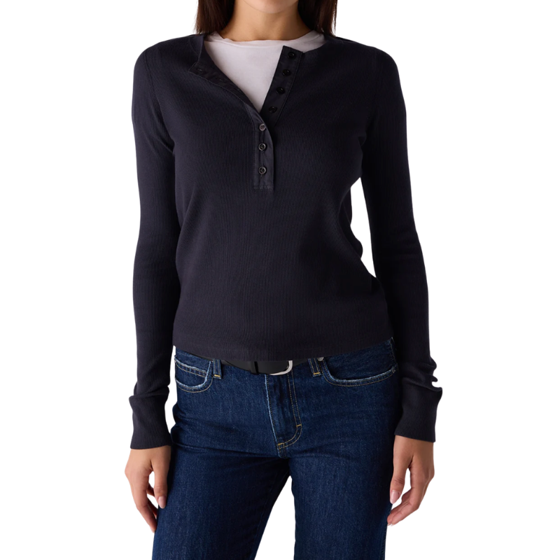 Calla Henley Vintage Black - BH&CO