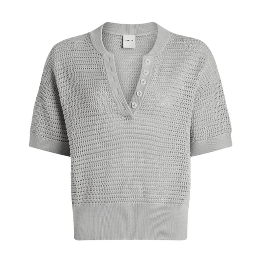 Callie Knit Top in Mirage Grey - BH&Co