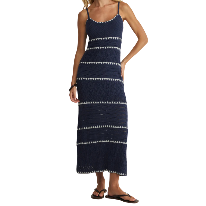 Catamaran Striped Maxi Dress - BH&CO