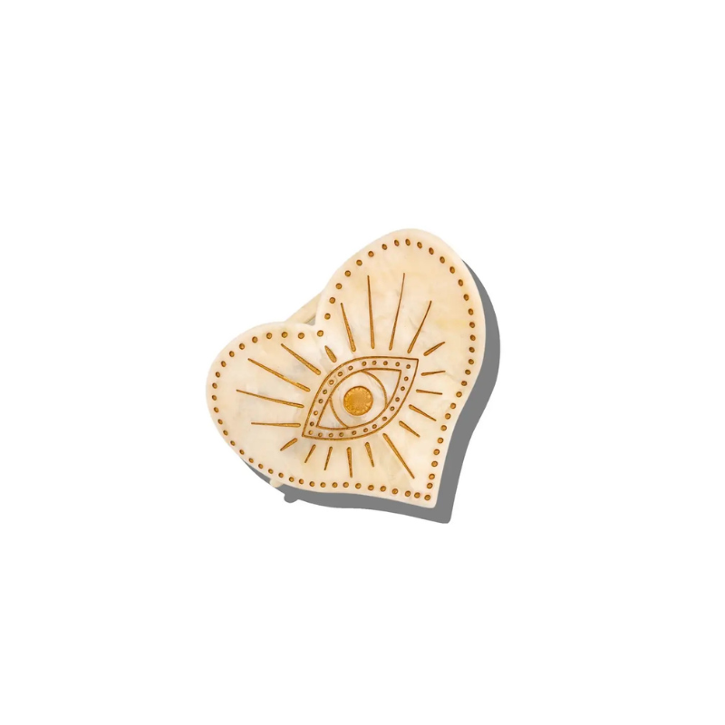 Celestial Heart Hair Claw