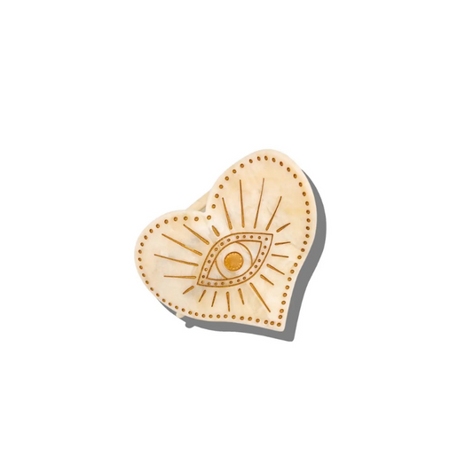 Celestial Heart Hair Claw