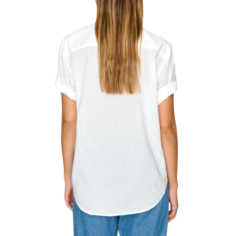 Channing Shirt in White Back - BH&Co