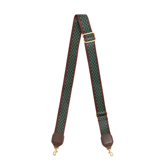 Checkered Crossbody Strap