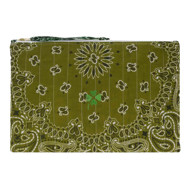 Clover Zippered Pouch - BH&CO