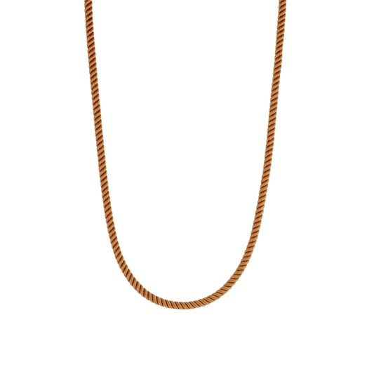 Coco Sand Silk Cord Necklace - BH&CO