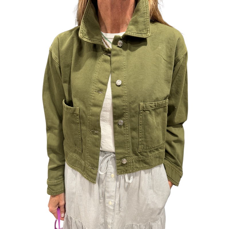 Cora Jacket Olive Green - BH&CO
