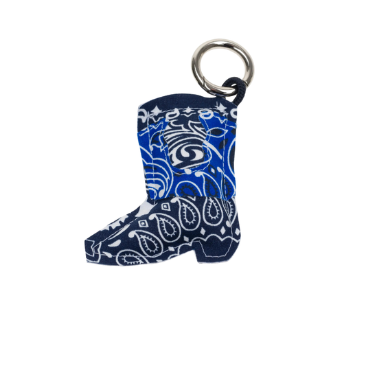 Cowboy Boot Bag Charm