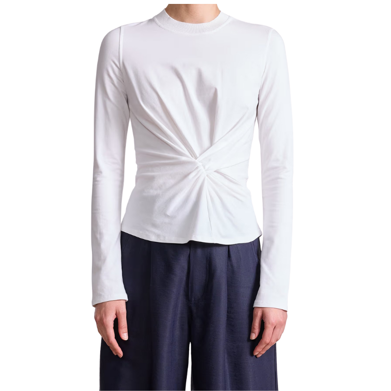 Cream Volta Top