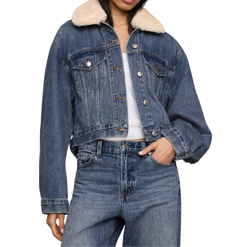 Daily Denim Sherpa Jacket - BH&CO
