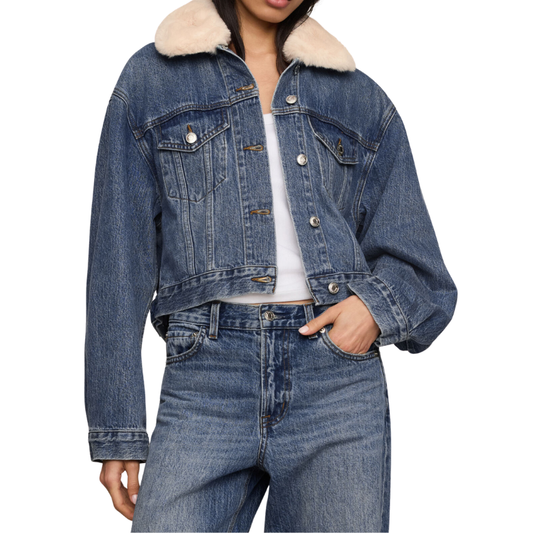 Daily Denim Sherpa Jacket - BH&CO
