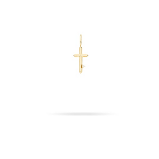 Diamond Cross Mini Bead Charm - BH&Co