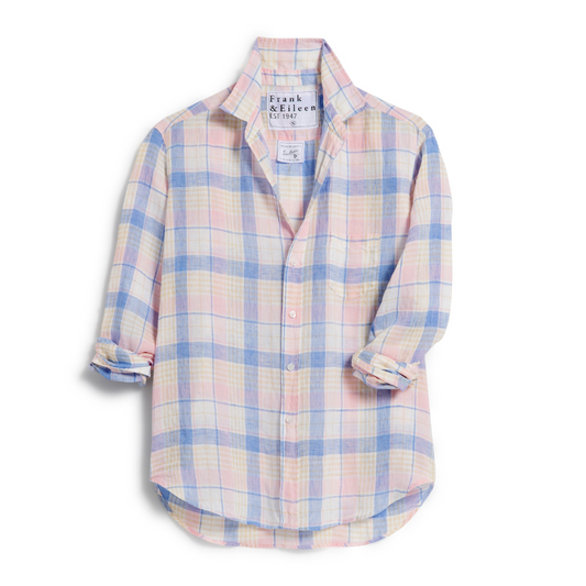 Eileen Blue Pink Sand Plaid - BH&Co