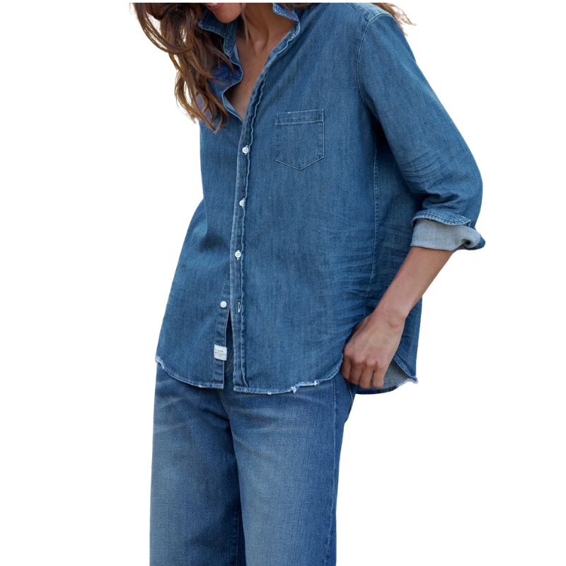 Eileen Distressed Indigo Wash - BH&CO