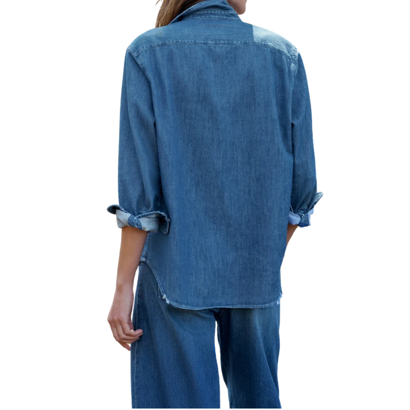 Eileen Distressed Indigo Wash - BH&CO
