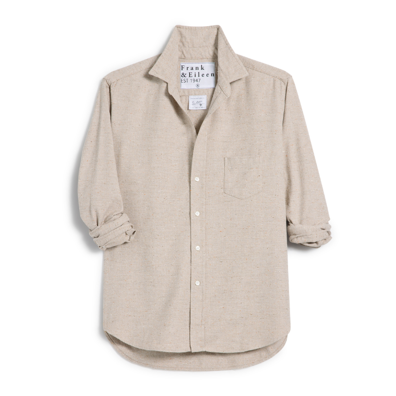 Eileen Shirt, Textured Sand - BH&CO