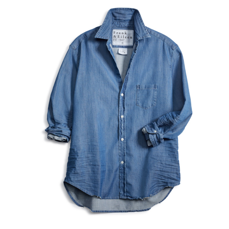 Eileen Shirt Vintage Stonewashed Indigo - BH&CO