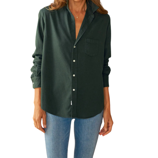Eileen Shirt in Green Cashmere Touch