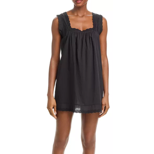 Eyelet Mini Tank Sleep Dress