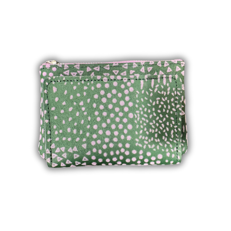 Flocked Nico Wrap Wallet - BH&CO