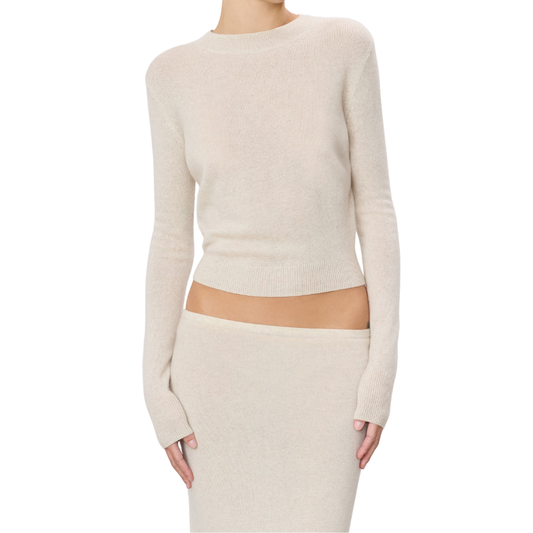 Francis Sweater Heather Oatmeal
