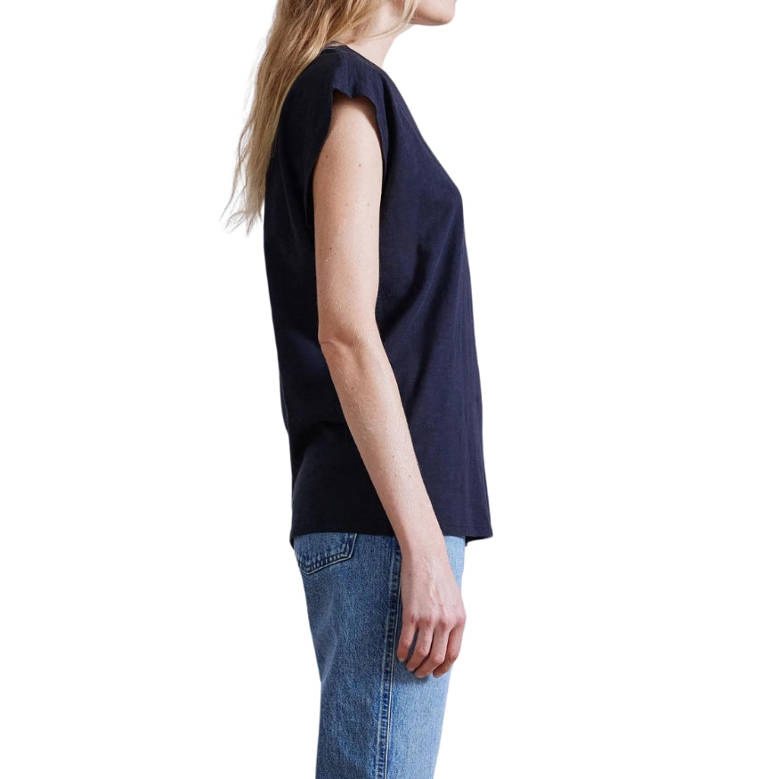 Fuerza Tee in Black- B H&CO