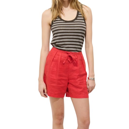 Garcon Tank in Roasted Bean Stripe - BH&CO