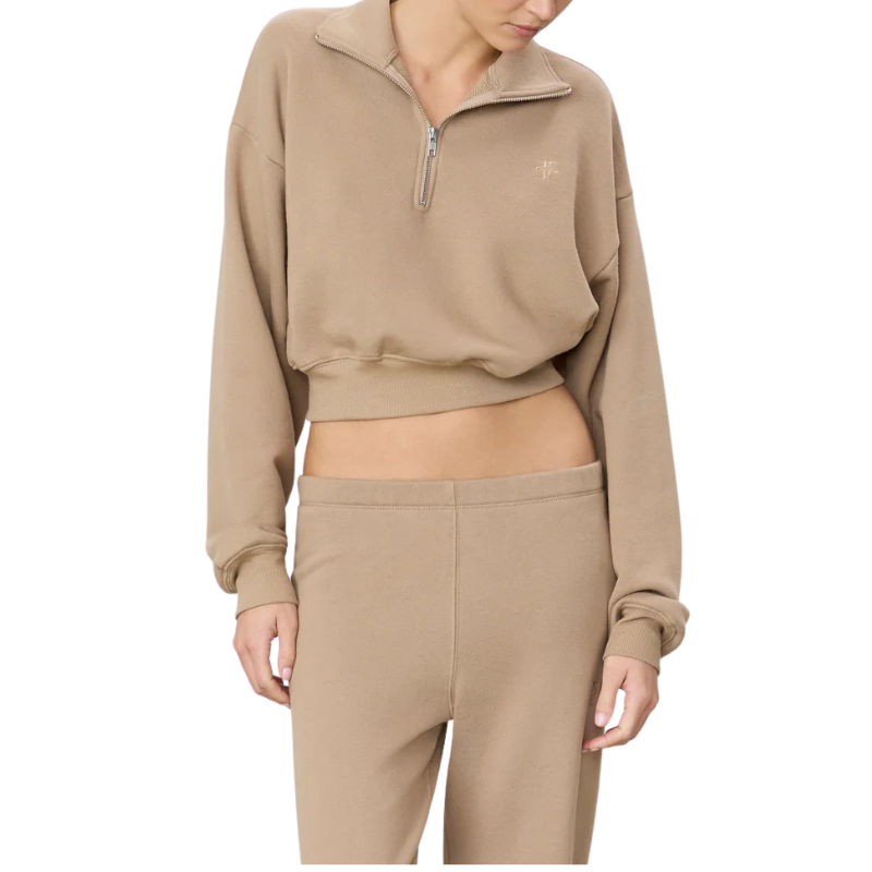 Half Zip Taupe - BH&CO
