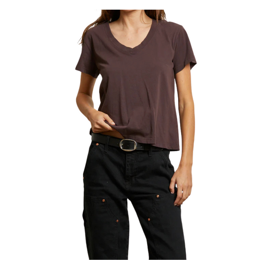 Hendrix Tee in Cocoa