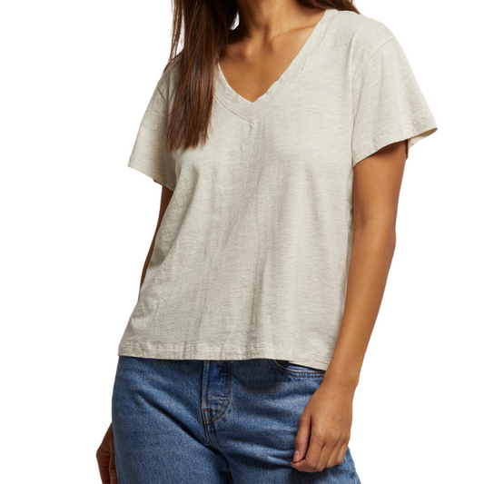 Hendrix Tee in Oatmeal - BH&Co