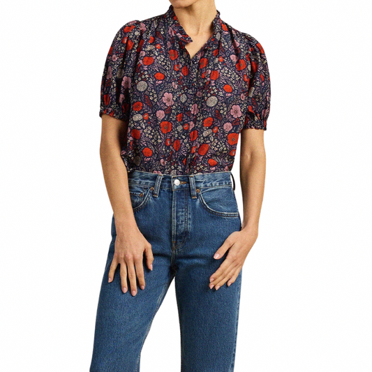 Mira Blouse in Atelier Garden