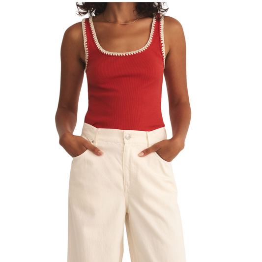Jaidynn Tank Red - BH&Co