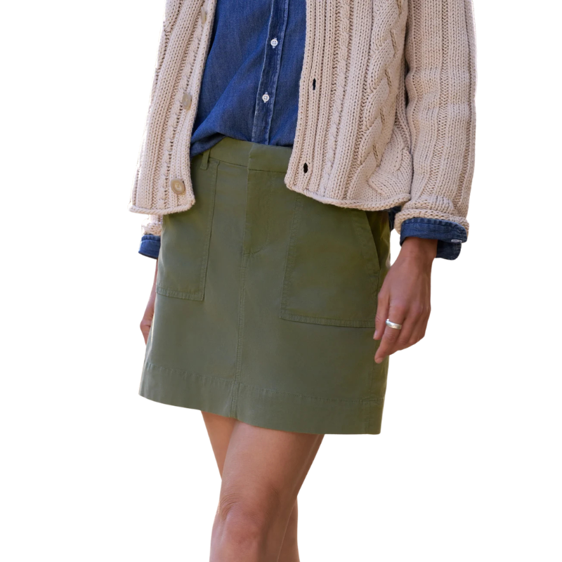 Jameson Skirt in Army  BH&CO