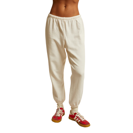 Johnny Sweatpant Bright Ivory - BH&Co