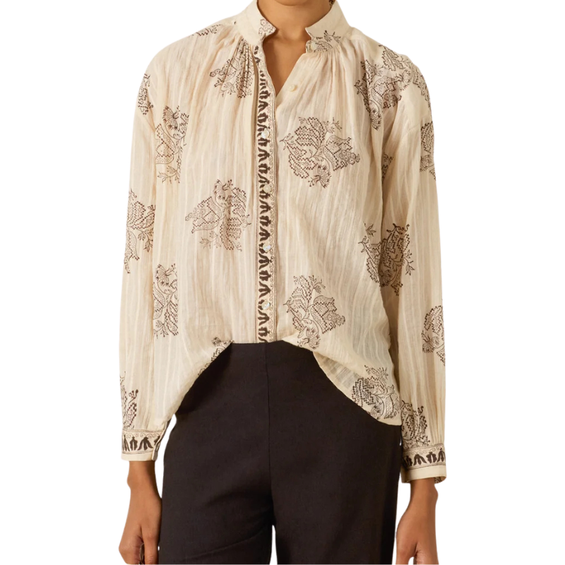 Kiki Grapevine Stripe Shirt - BH&CO