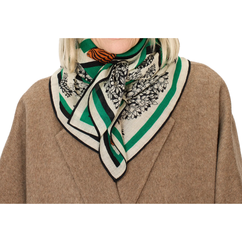 Labyrinthe Green Scarf - BH&Co