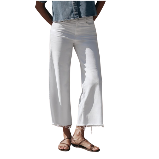 Le Slim Palazzo Crop White - BH&CO