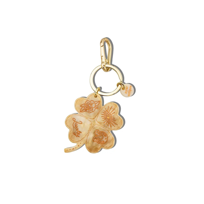 Lucky Clover Bag Charm
