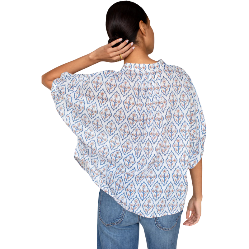 Mandarin Collar Top - BH&Co