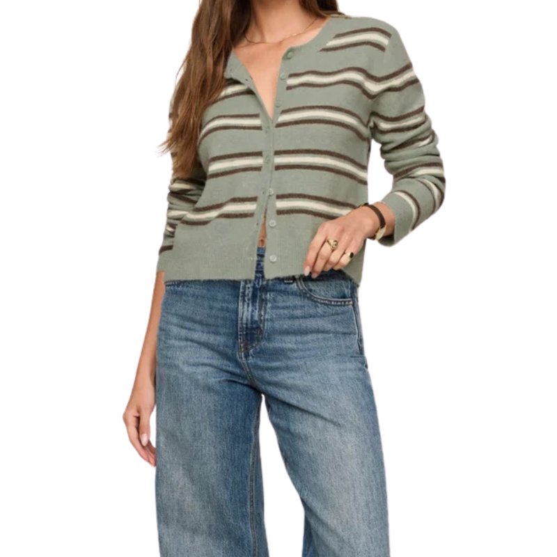 Medina Stripe Cardigan - BH&CO