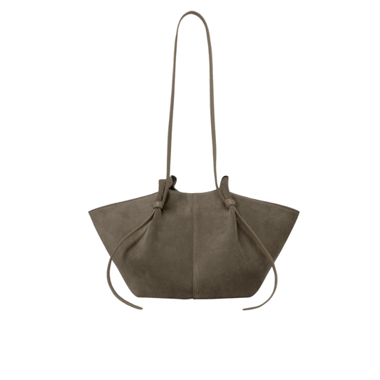 Mochi Taupe Suede