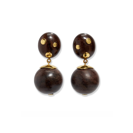 Nopales Earrings in Acacia - BH&CO
