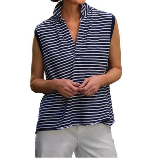 Olivia Tank Yacht Stripe - BH&CO